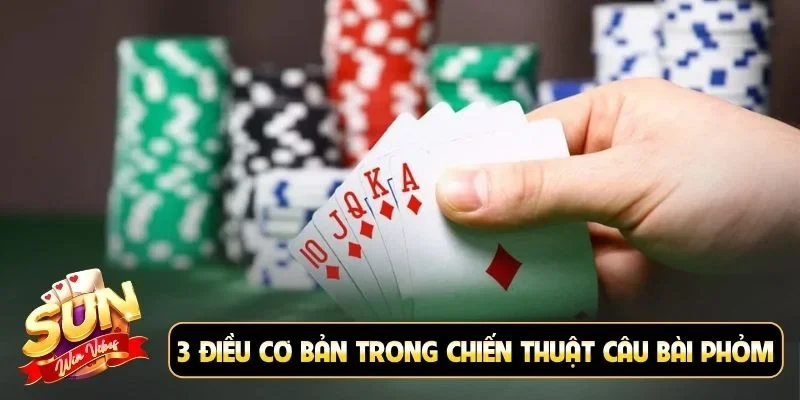 3 điều cơ bản trong chiến thuật câu bài Phỏm