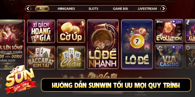 Hướng dẫn Sunwin tối ưu mọi quy trình